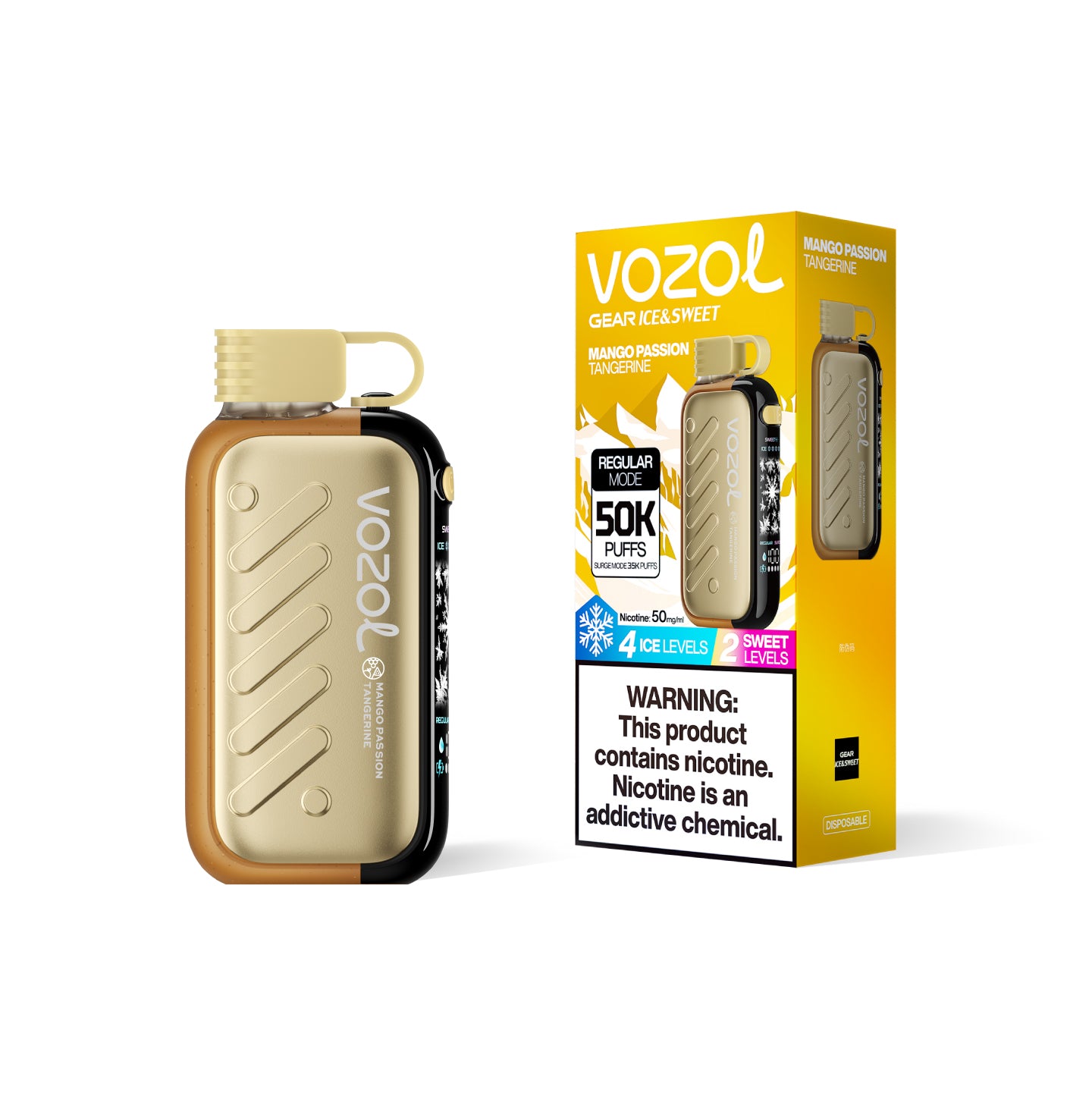 VOZOL Gear Ice & Sweet 50000 Puffs Disposable vape