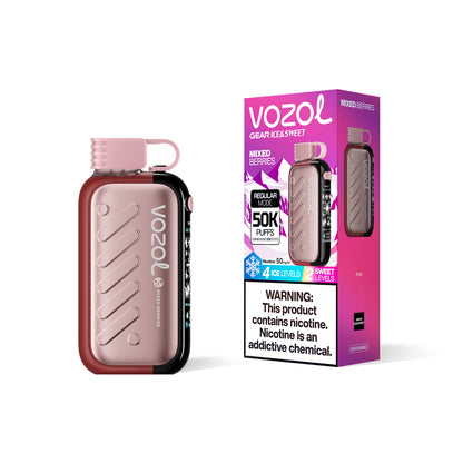 VOZOL Gear Ice & Sweet 50000 Puffs Disposable vape