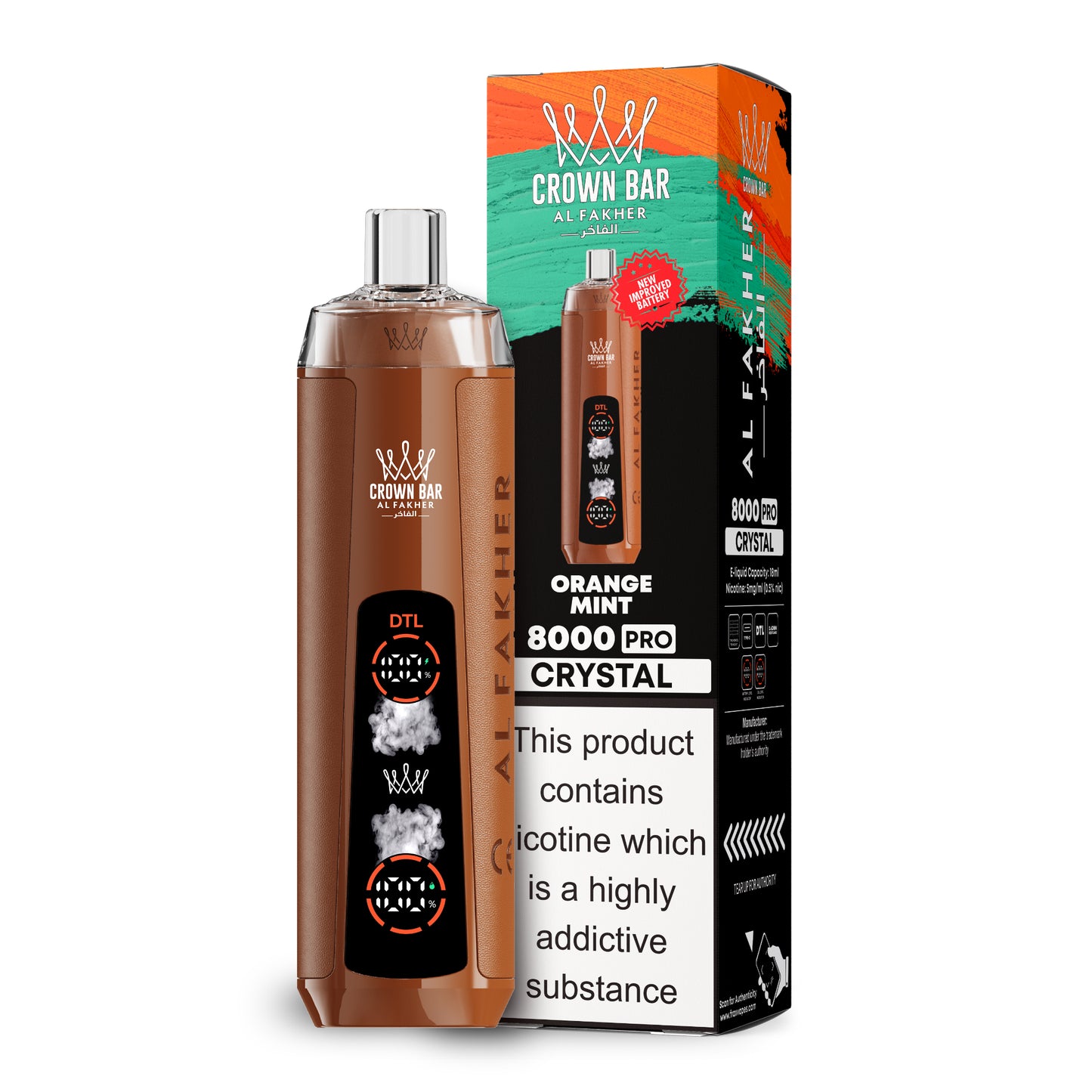 AI FAKHER 8K Crystal Pro Disposable Vape