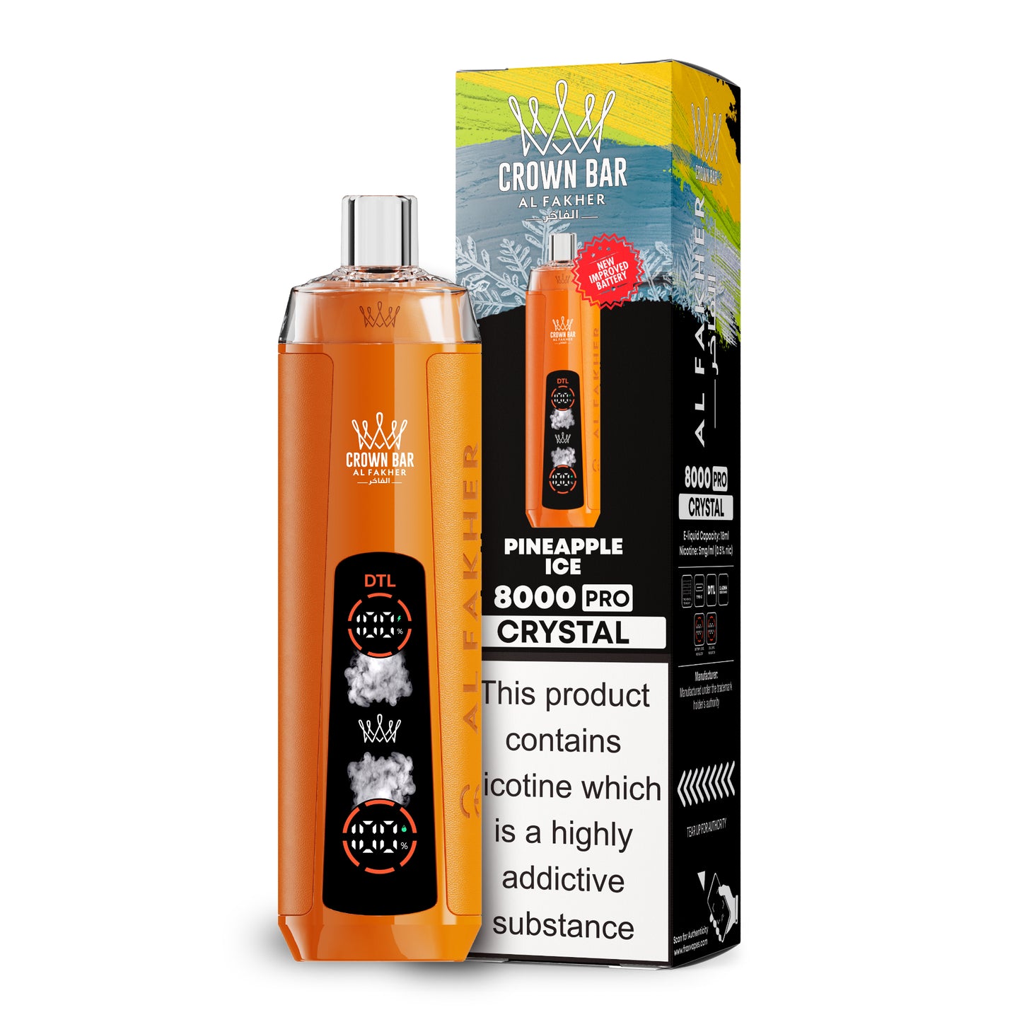 AI FAKHER 8K Crystal Pro Disposable Vape