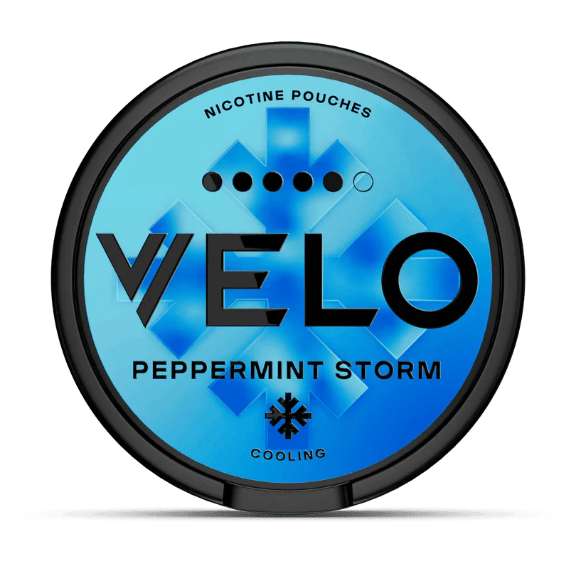VELO Peppermint Storm Nicotine Pouches
