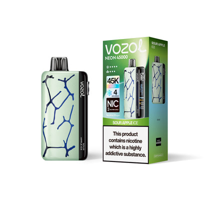 VOZOL Neon  45000 Puffs Disposable vape