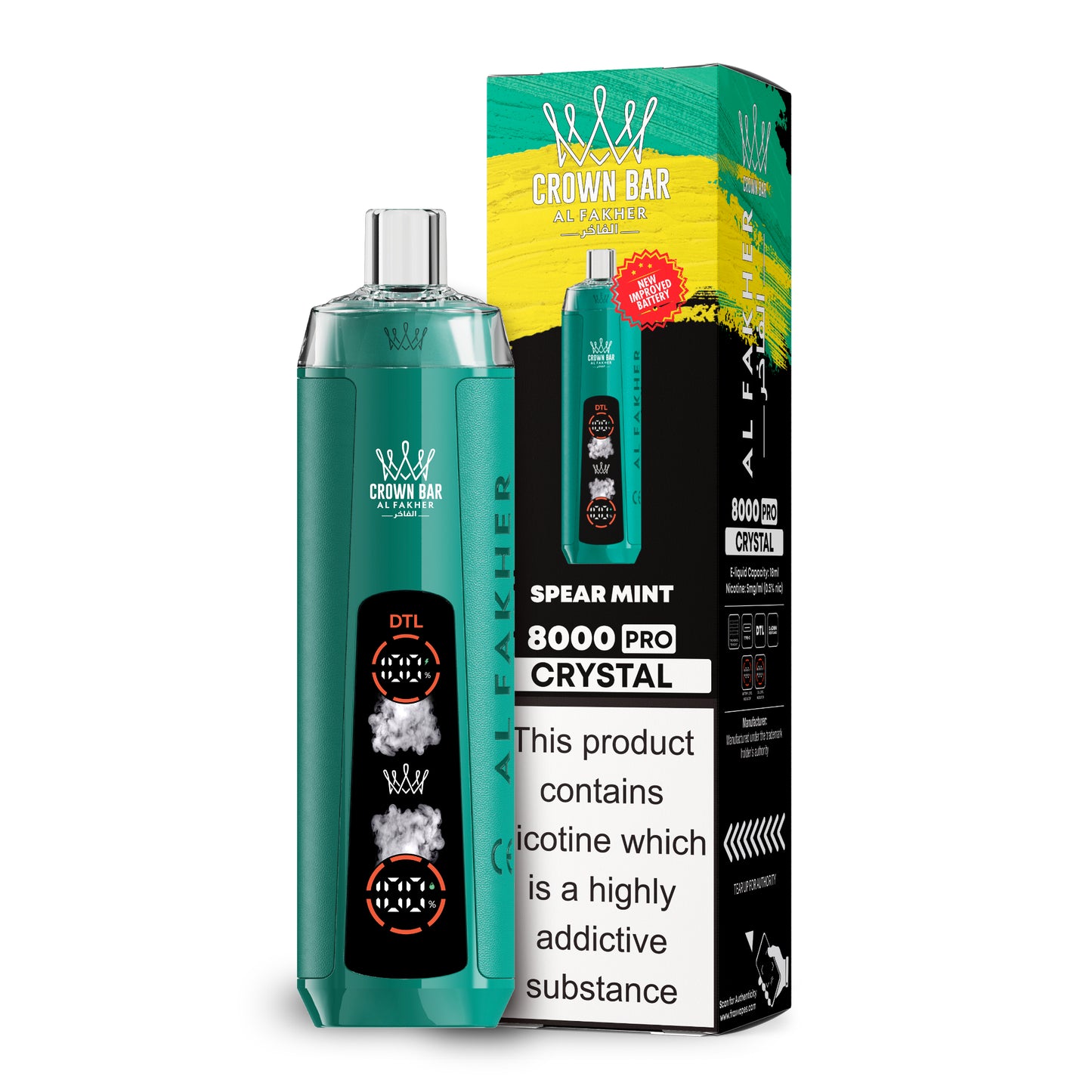 AI FAKHER 8K Crystal Pro Disposable Vape