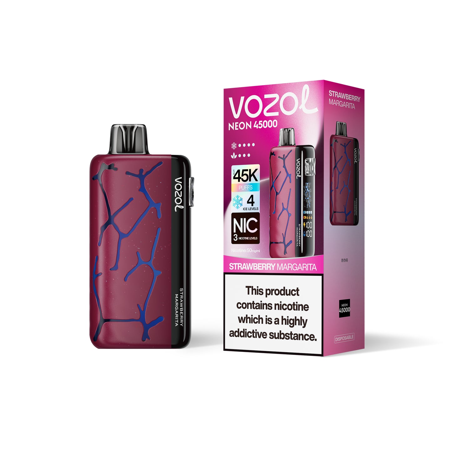 VOZOL Neon  45000 Puffs Disposable vape