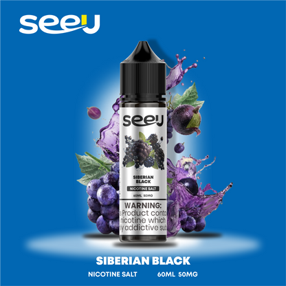 SEEU 60ml Nicotine Salt E-Liquid 50mg