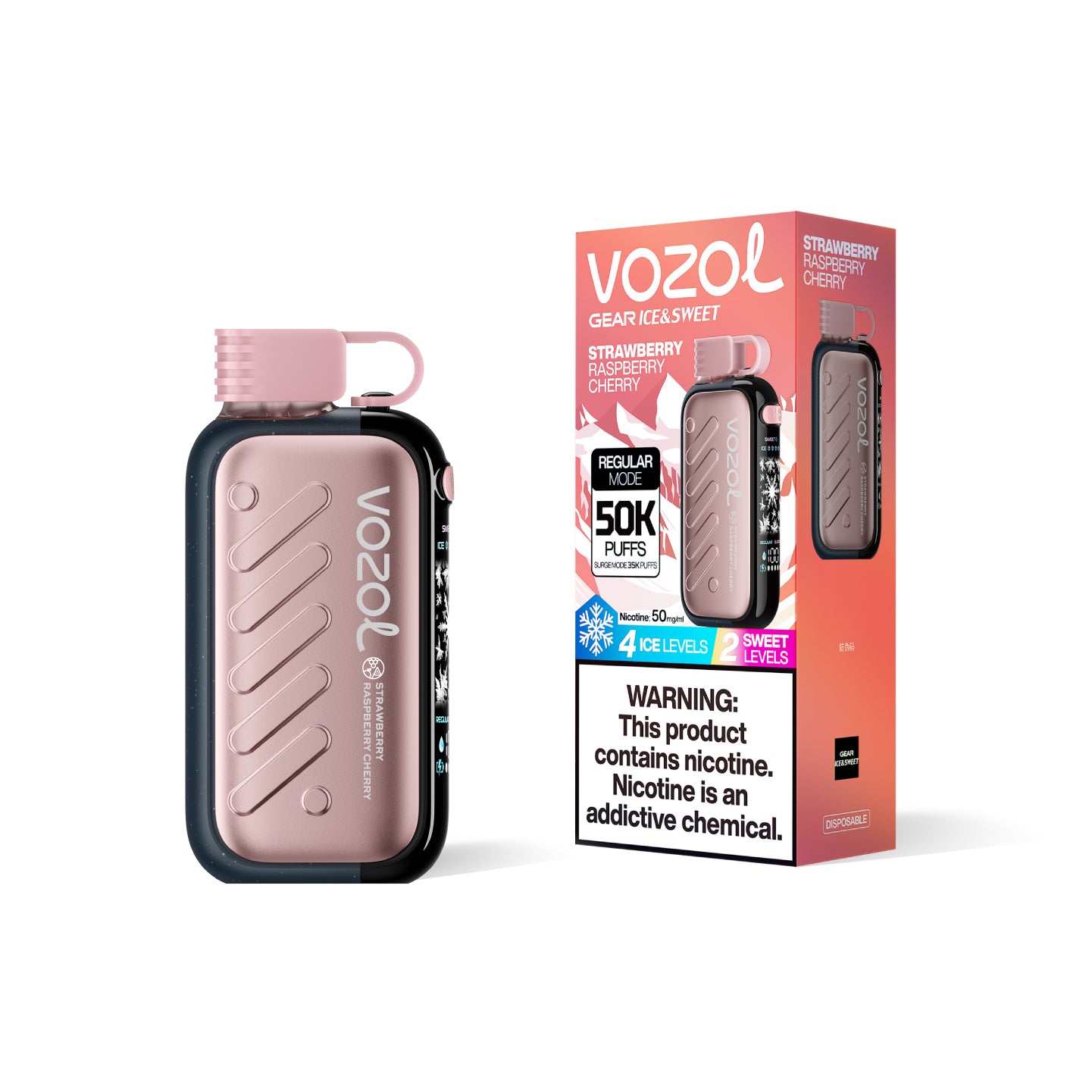 VOZOL Gear Ice & Sweet 50000 Puffs Disposable vape