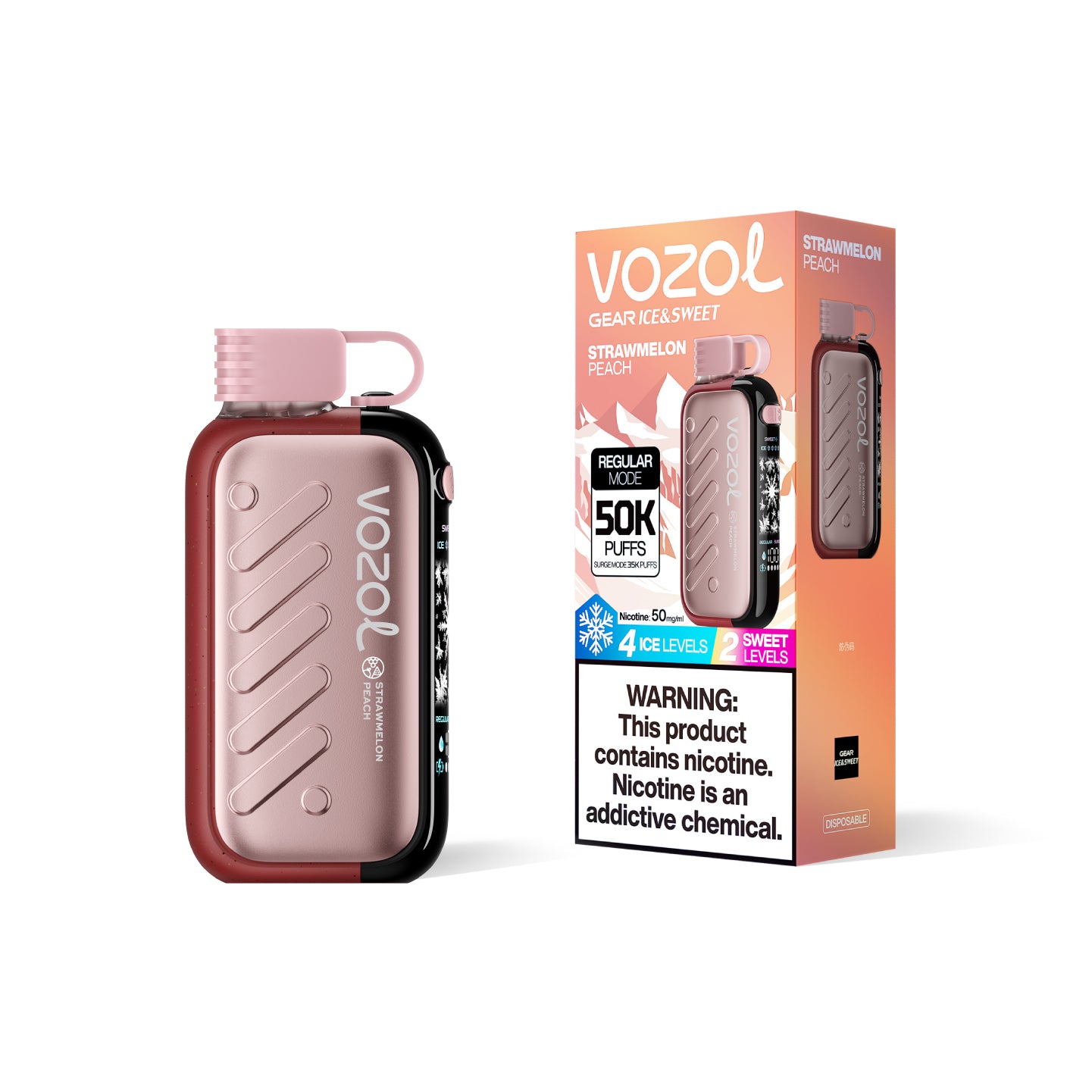 VOZOL Gear Ice & Sweet 50000 Puffs Disposable vape