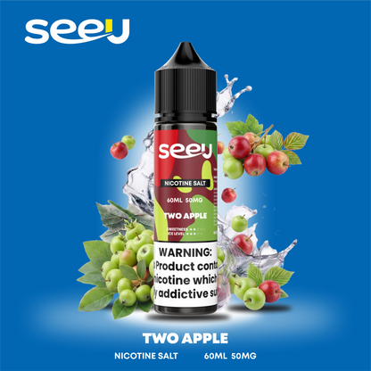 SEEU 60ml Nicotine Salt E-Liquid 50mg