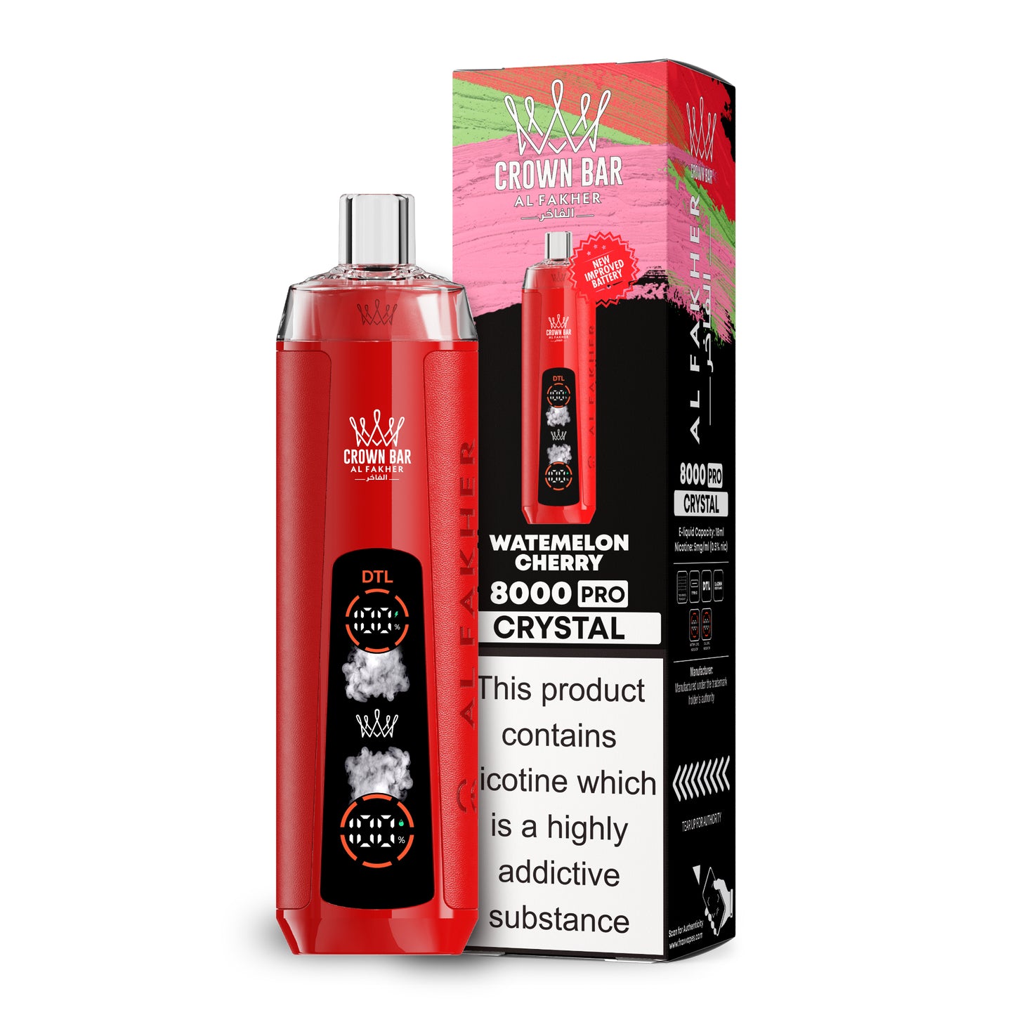 AI FAKHER 8K Crystal Pro Disposable Vape