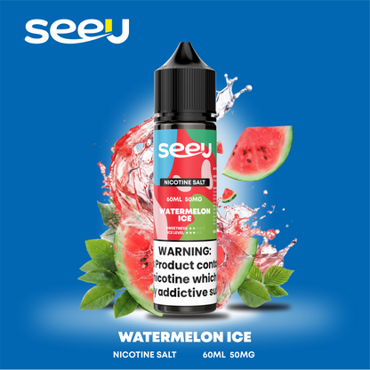 SEEU 60ml Nicotine Salt E-Liquid 50mg