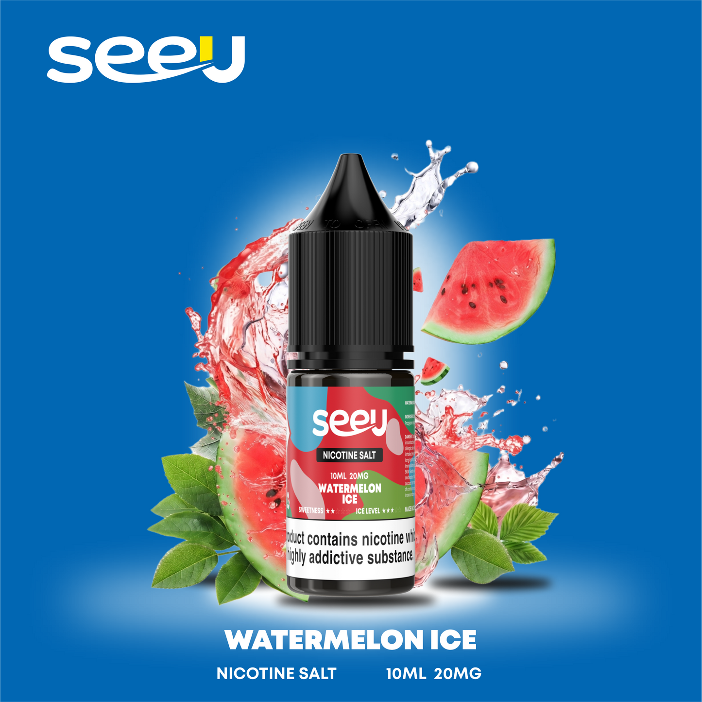 SEEU 10ml Nicotine Salt E-Liquid 20mg