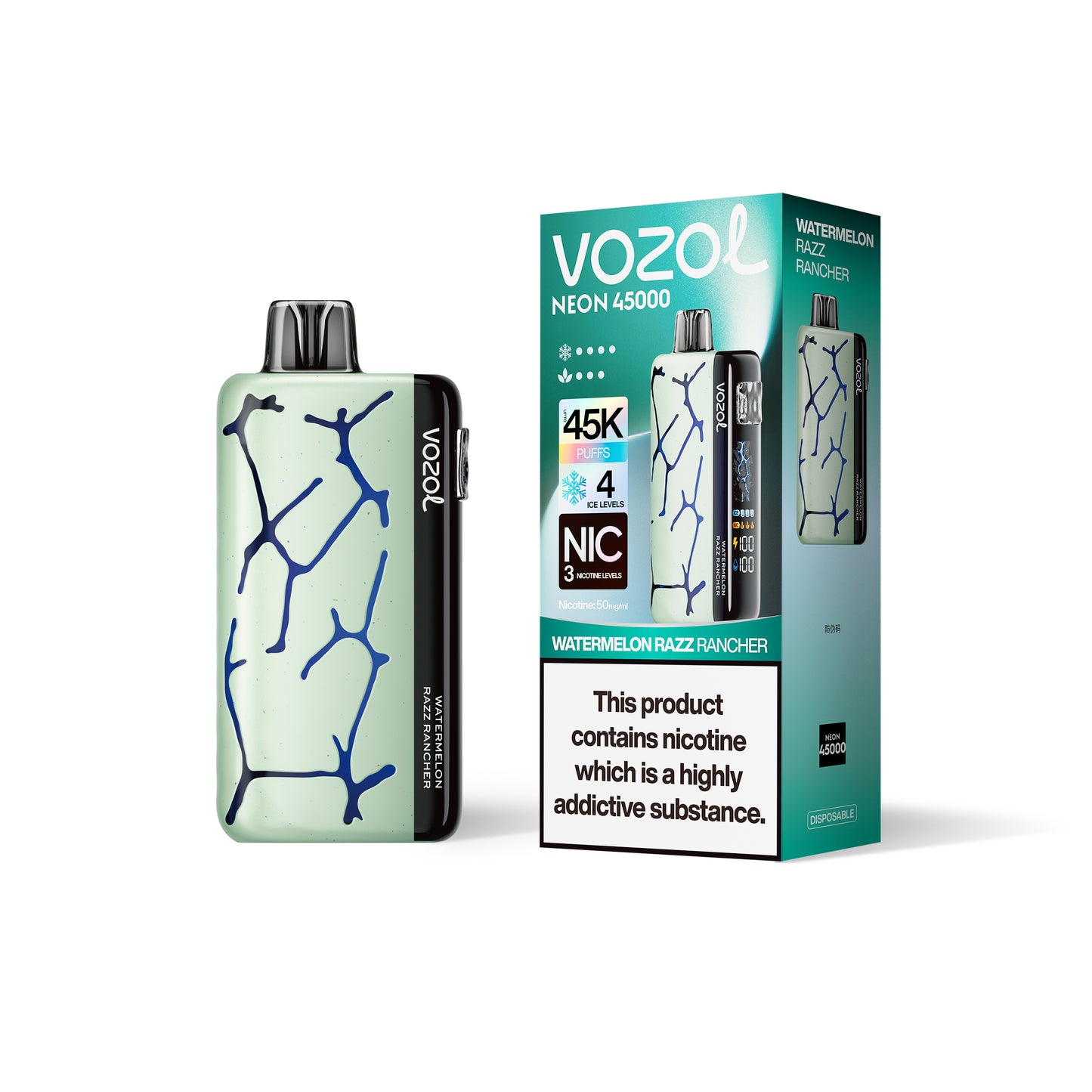 VOZOL Neon  45000 Puffs Disposable vape