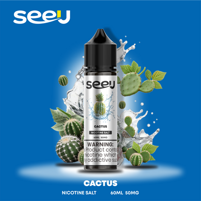SEEU 60ml Nicotine Salt E-Liquid 50mg