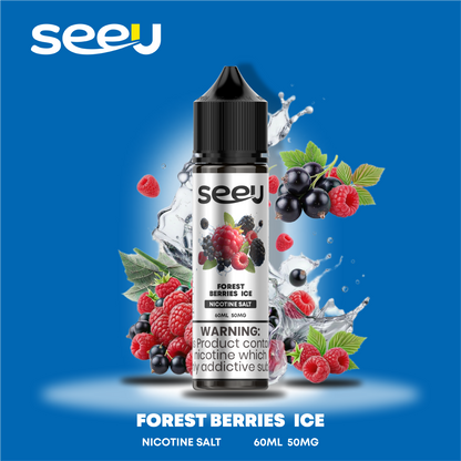 SEEU 60ml Nicotine Salt E-Liquid 50mg