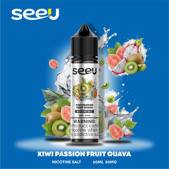 SEEU 60ml Nicotine Salt E-Liquid 50mg