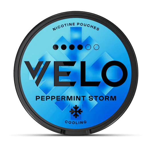 VELO Peppermint Storm Nicotine Pouches