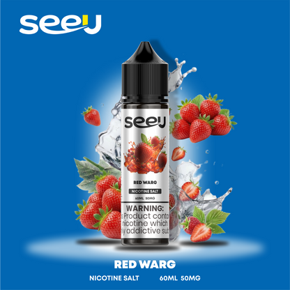 SEEU 60ml Nicotine Salt E-Liquid 50mg