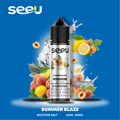 SEEU 60ml Nicotine Salt E-Liquid 50mg